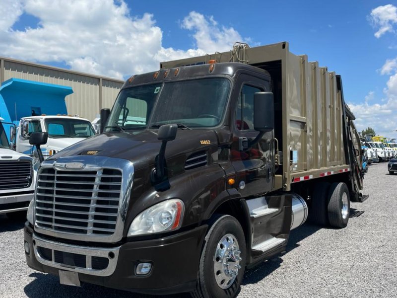 Camion recolector de basura