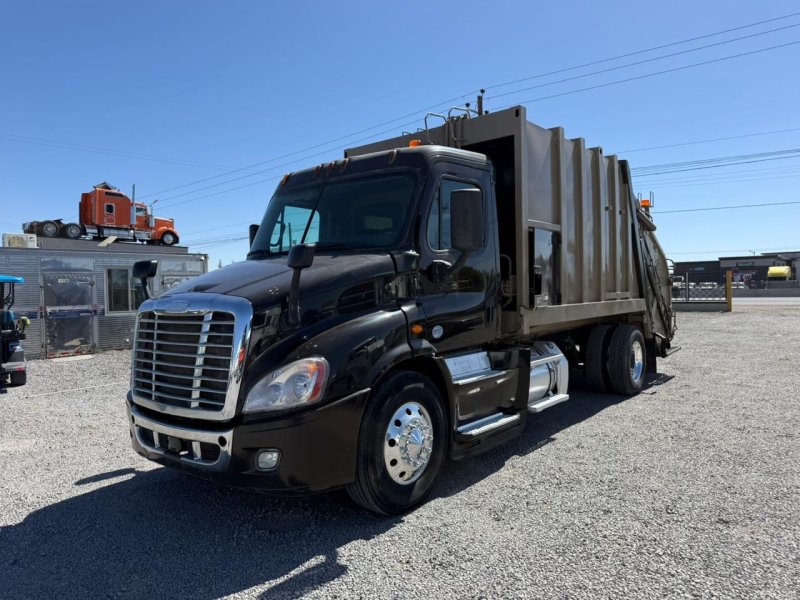 Camion recolector de basura